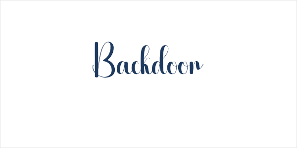 Backdoor Logo