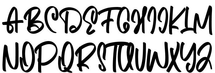 Backers Free Regular Font OTHER CHARS