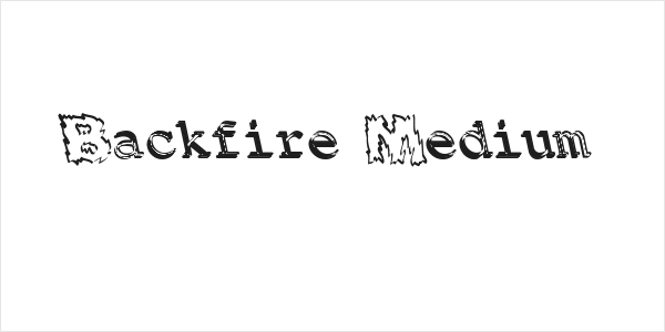 Backfire Medium Logo