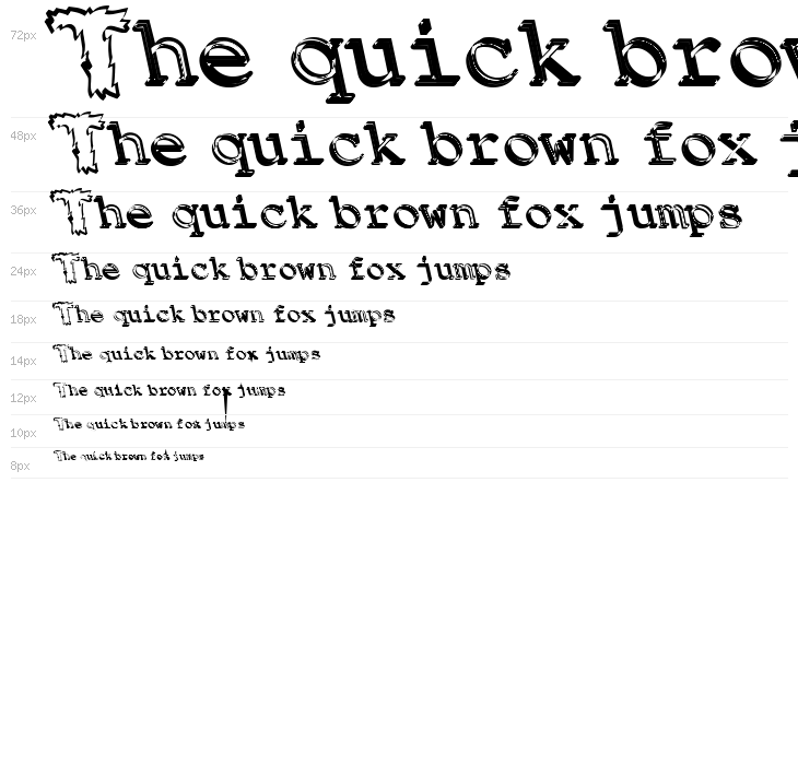 Backfire Medium Waterfall