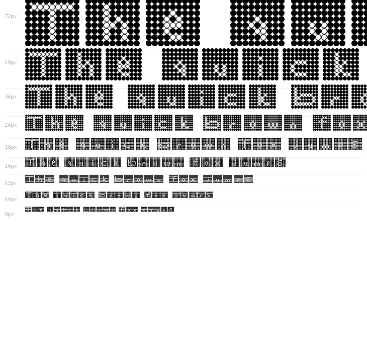 Backflash Inverted Regular Waterfall