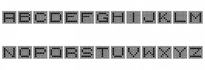 Backflash Regular フォント 大文字