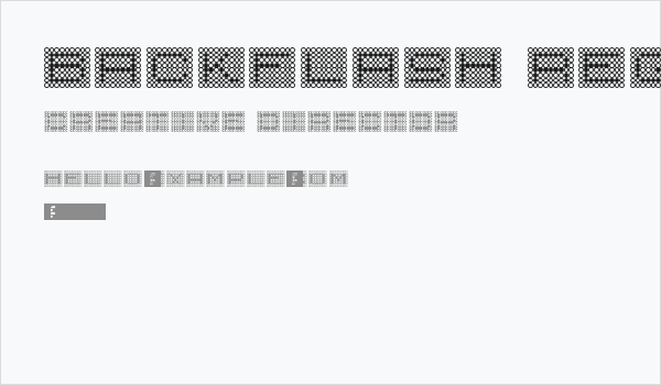 Backflash Regular Business Card