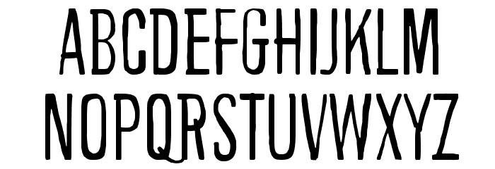 Background noise Font LOWERCASE