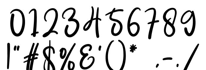 Background Font OTHER CHARS