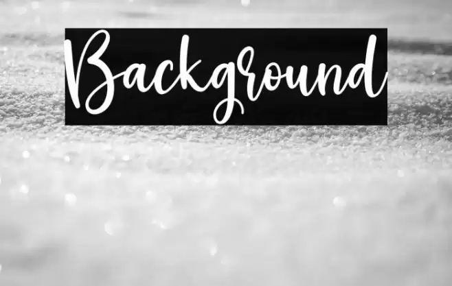 Background Font examples