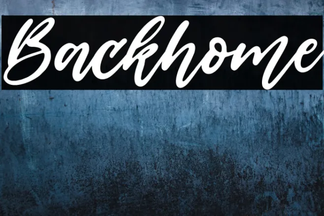 Backhome Example 2