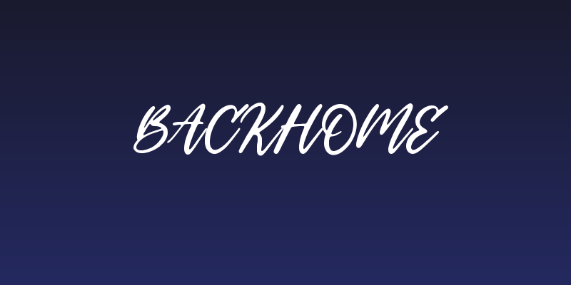 Backhome Social Header