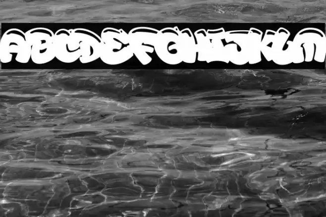 Backlane PERSONAL USE Regular Fonte examples