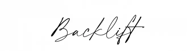 Backlift  Free Fonts Download