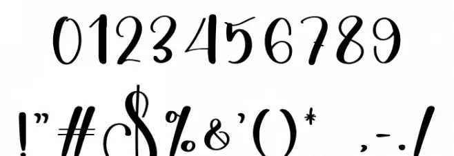 Backlight Caratteri ALTRI CARATTERI