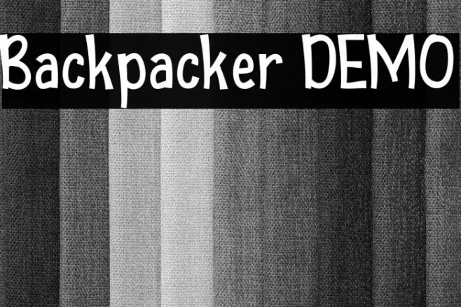 Backpacker DEMO Fonte examples