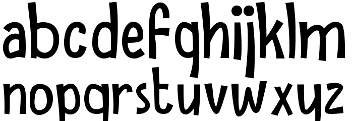 Backpacker DEMO Font LOWERCASE