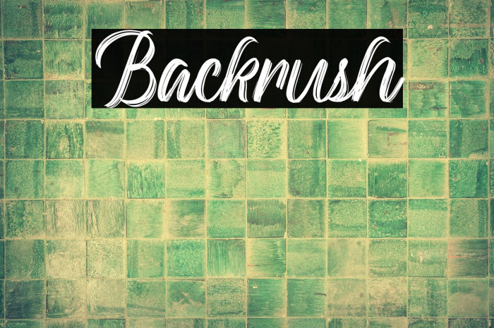 Backrush Example 1