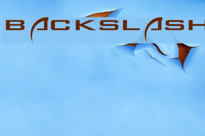 Backslash Example 3