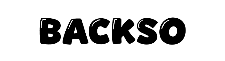 Backso  font caratteri gratis