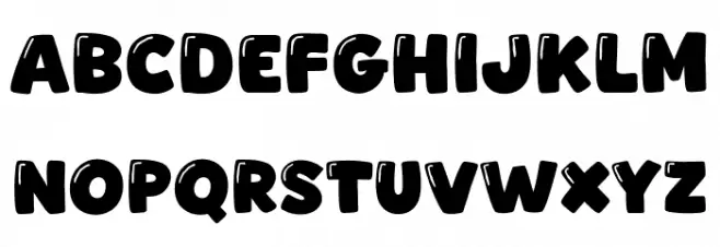 Backso Font LOWERCASE