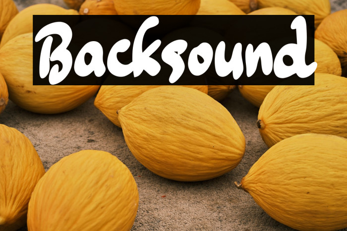 Backsound Example 2