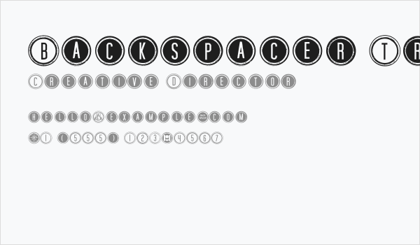 Backspacer Tribute To Pearl Jam Business Card