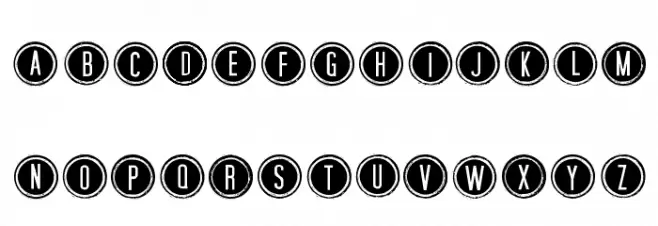 Backspacer Tribute To Pearl Jam Schriftart Kleinbuchstaben