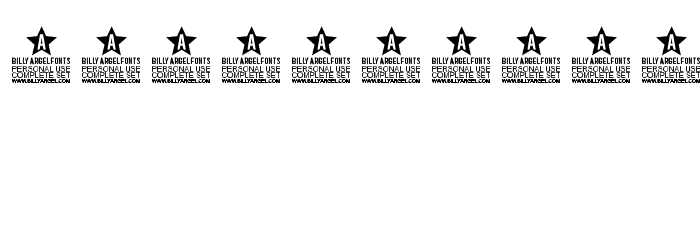 Backstab Personal Use Regular Font OTHER CHARS