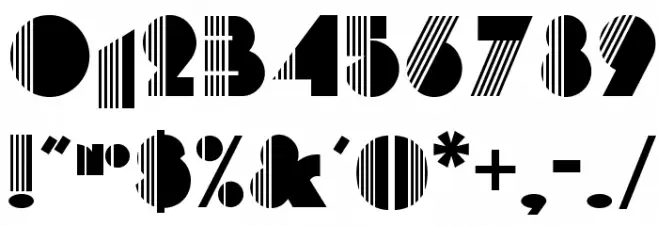 BackstagePassNF Font OTHER CHARS