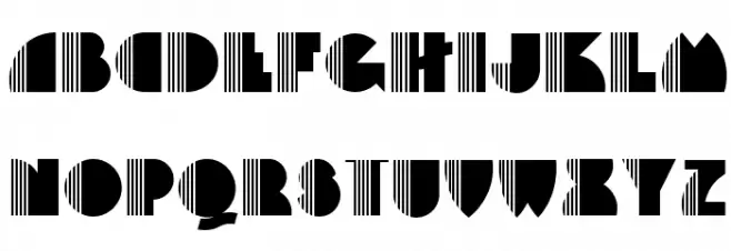 BackstagePassNF Schriftart Kleinbuchstaben