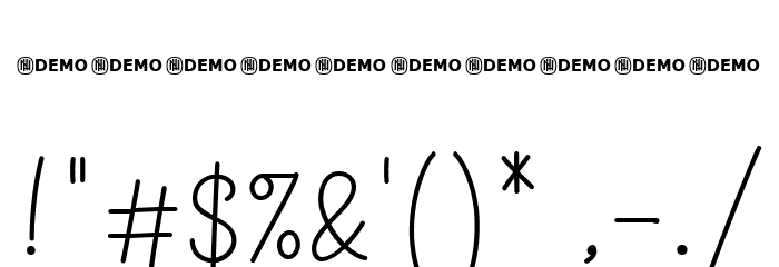 Backstay Regular Font OTHER CHARS