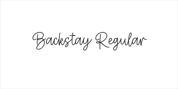 Backstay Regular Logo