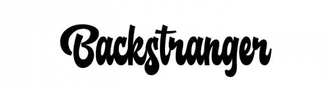 Backstranger  Frei Schriftart Herunterladen