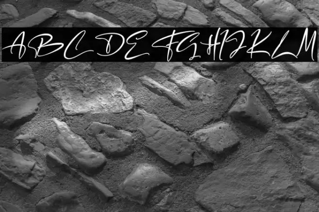 Backstreet Font examples