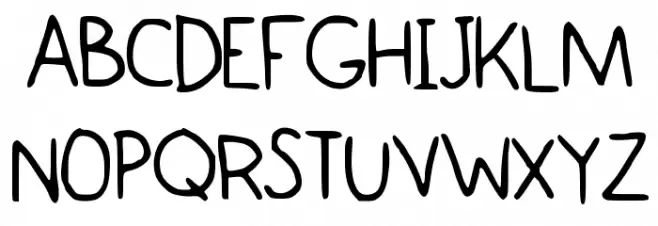 BacktoCool フォント 大文字