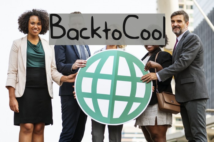 BacktoCool Font examples