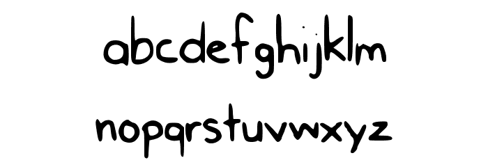BacktoCool Font LOWERCASE