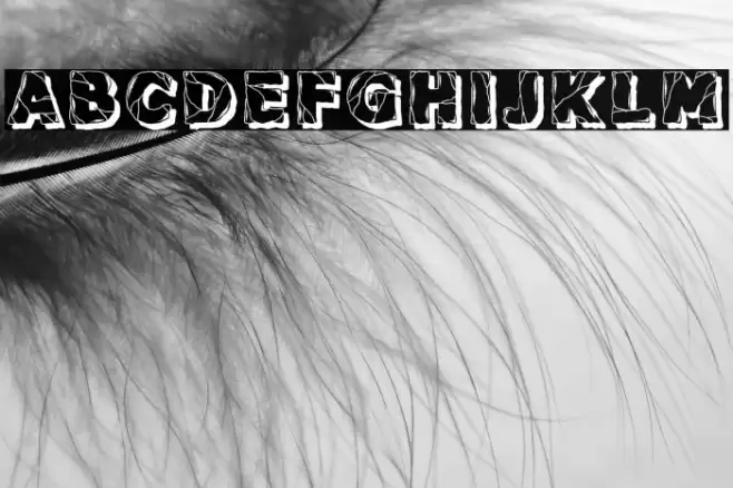 Backtrack Regular Font examples