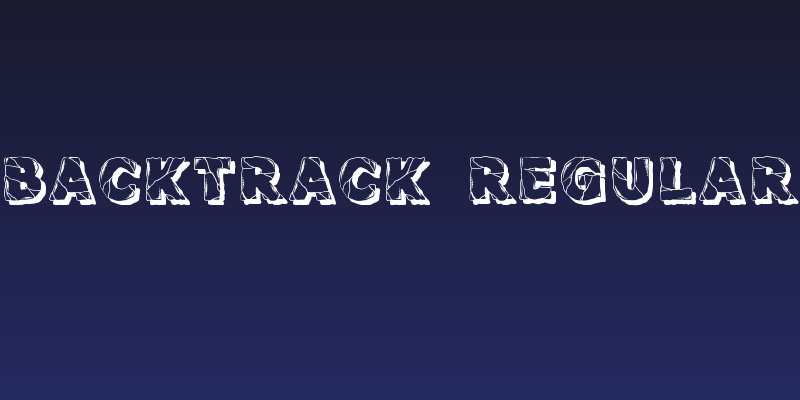 Backtrack Regular Social Header