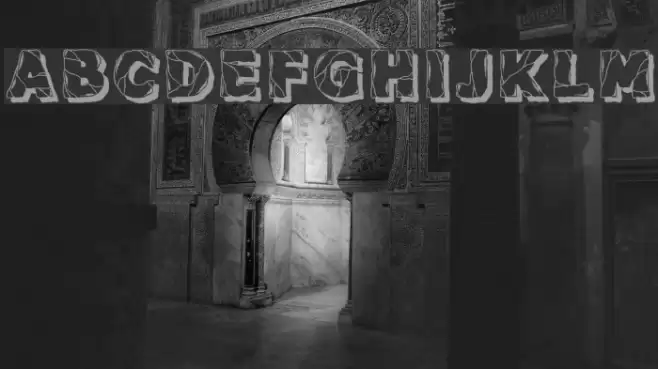 Backtrack Regular Font examples