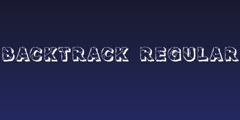 Backtrack Regular Social Header