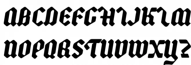 Backyard Black PERSONAL Italic Caratteri MAIUSCOLE