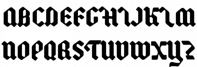 Backyard Black PERSONAL Font Litere mari