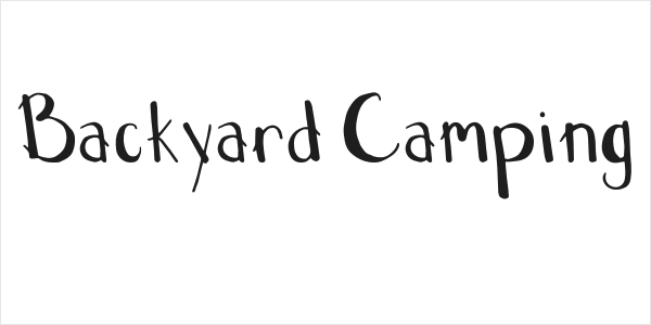 Backyard Camping Logo