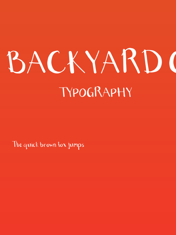 Backyard Camping Poster