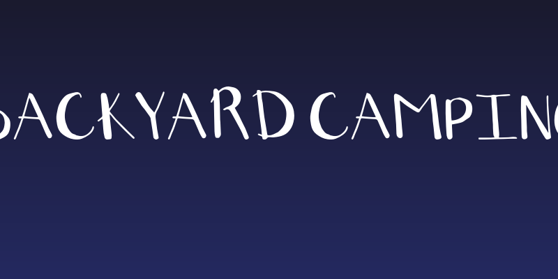 Backyard Camping Social Header