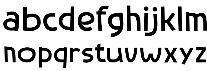 Backyard Hero DEMO Regular Font LOWERCASE