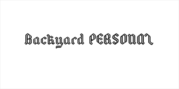 Backyard PERSONAL Logo