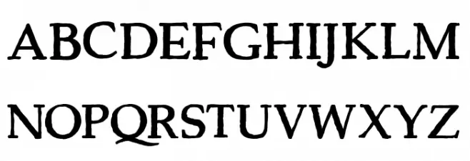 Backzone DEMO Bold Schriftart Groß