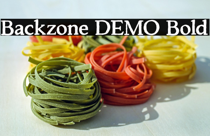 Backzone DEMO Bold Example 3