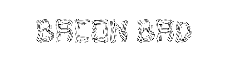 Bacon Bad Font