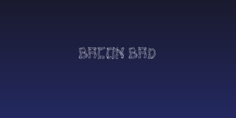 Bacon Bad Social Header