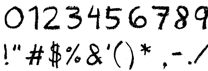 Bacon Kingdom Font OTHER CHARS